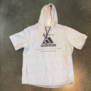 Adidas Short Sleeve Sweatshirt